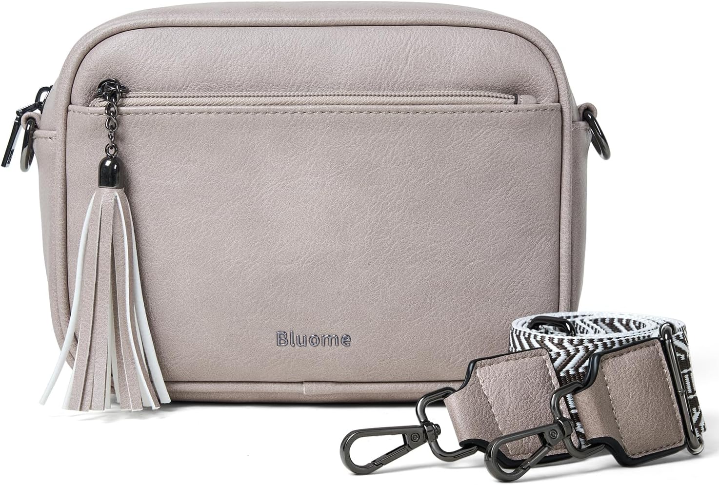 Bluome Small Crossbody Purse for Women – Multi Pocket Travel Purses Crossbody Bag Shoulder Handbags with Adjustable Strap - Image 6