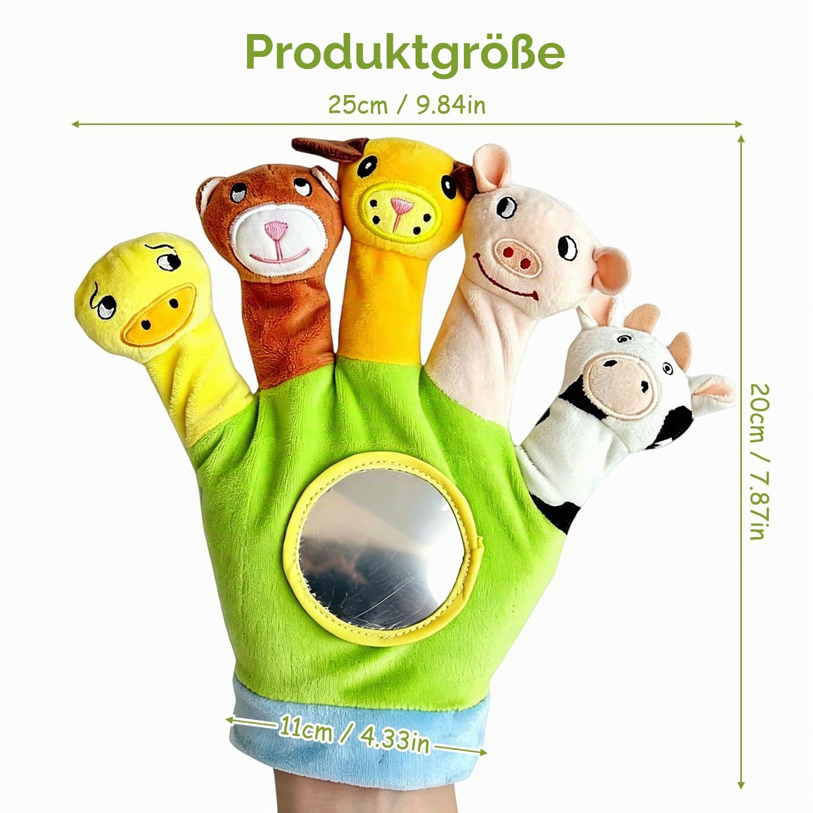 fingerpuppen handschuh Xrten Baby Spielhandschuh,Plüsch Tiere Handpuppen Spielzeug Handschuh(Grün) Spielzeug Hand Size:(L/XL) Darf man Spinat aufwärmen? laser cut wood shapes