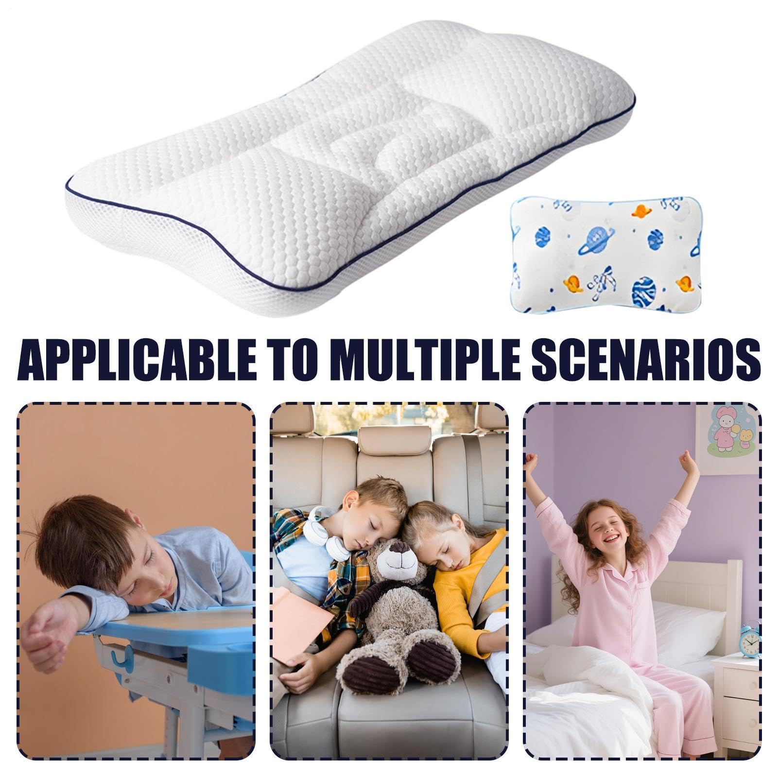 Générique Coussin Enfant pour Soutien Respirable du Sommeil pour