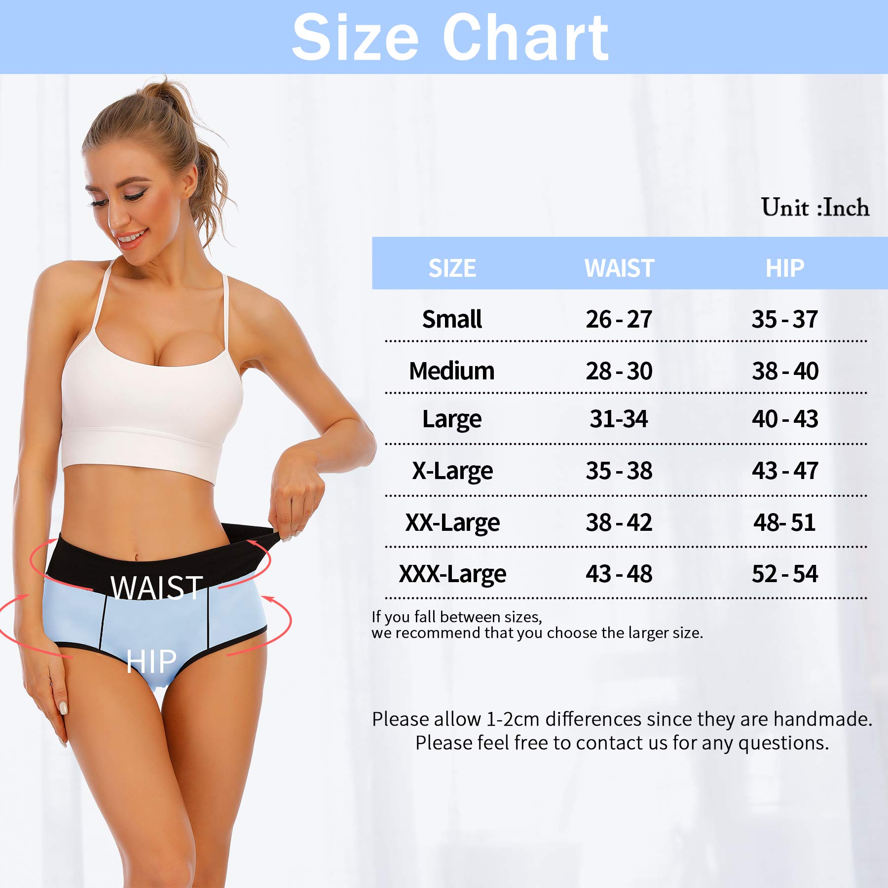 YaShaer Culottes Coton pour Femmes Shorty Confort Slips Sport Grande Elasticité Taille Haute Lot de 5