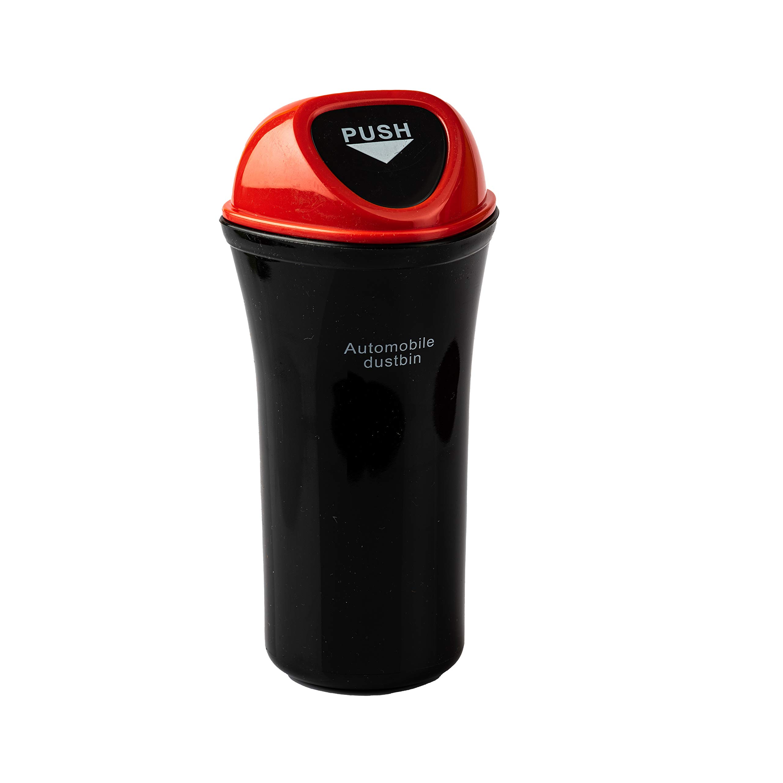 MOTOZOOPCar Dustbin Garbage Can Car Trash Bin Waste bin Can Holder Portable Small dustbin for Car Home and Office (RED)