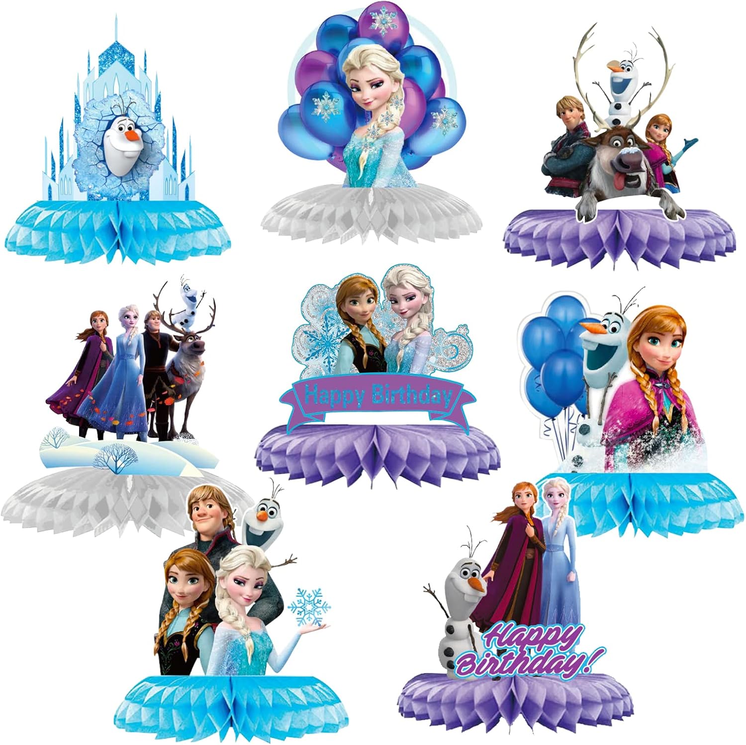 ADLKGG Frozen Centerpieces Table Decorations