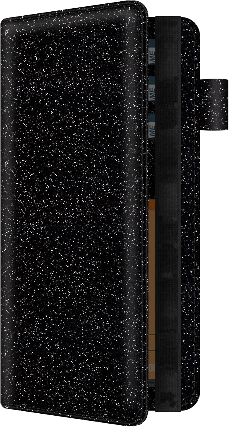 Amazon.com: Aatacas Checkbook Cover - Glitter Bling Leather Personal ...