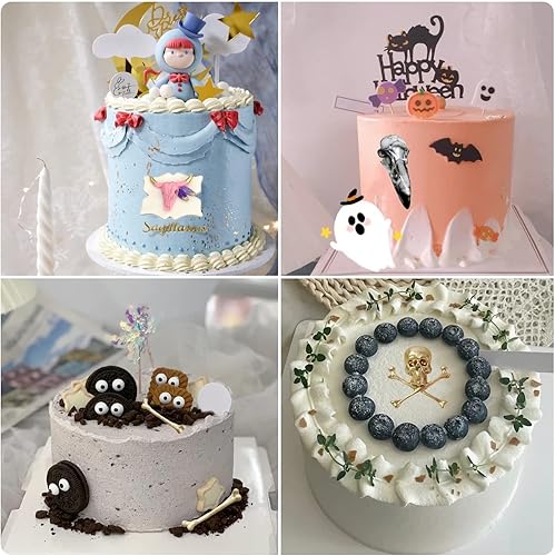 Miniatura 9 de ZiXiang Moldes de silicona de cabeza de toro, molde de fondant de cabeza de calavera, molde de hueso de esqueleto, cabeza de cuervo, calavera de