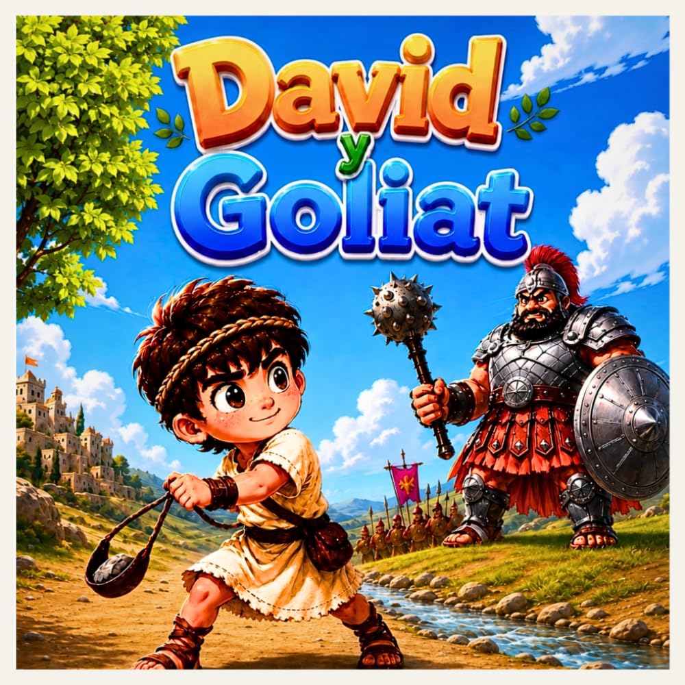 David y Goliat: la historia de David y Goliat (PEQUEÑOS HÉROES DE LA BIBLIA)