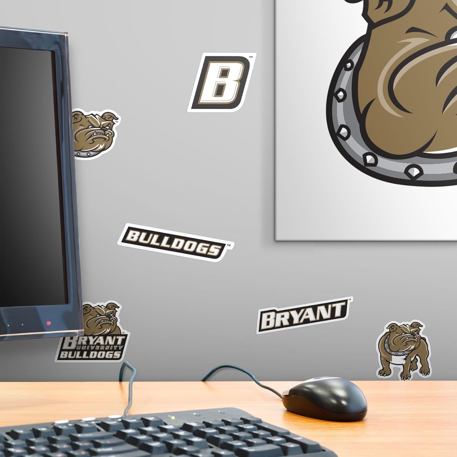 Bryant University 50ct Vinyl Large Deluxe Stickers Variety Pack - Laptop, Water Bottle, Scrapbooking, Tablet, Skateboard, Indoor/Outdoor - Image 6