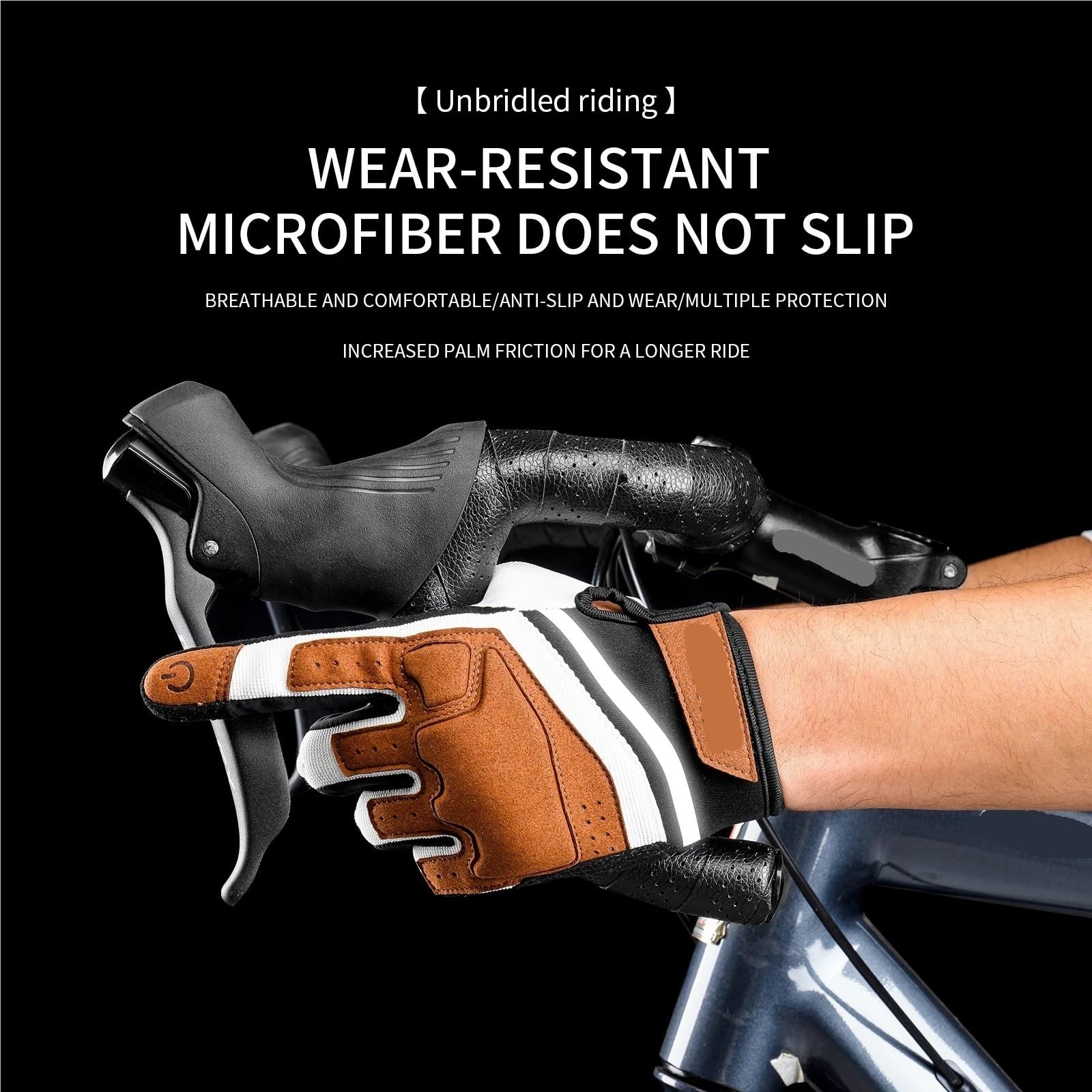 Gants d'escalade Gants de Cyclisme d'hiver Thermiques Chauds Coupe-Vent Doigt Complet imperméable Gants d'escalade de vélo for Hommes Femmes pour Escalade(Black,L)