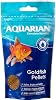 AQUARIAN Complete Nutrition, Aquarium Goldfish Food Pellets Also Suitable For Small Pond Fish, 100 g Bag