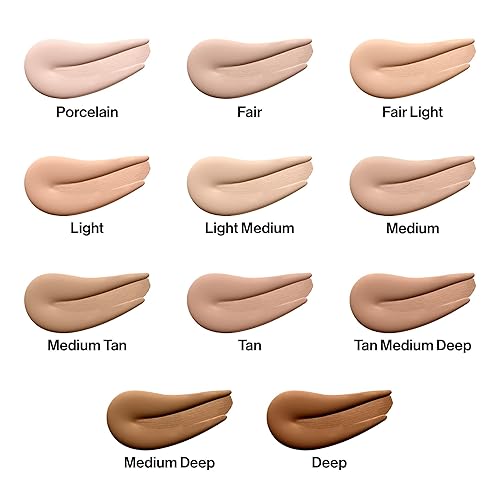 Vista 16 de Wet n Wild - Enfoque sin maquillaje, hidratante entintado, velo entintado para piel, fundación nutritiva de color con ácido hialurónico. Deep