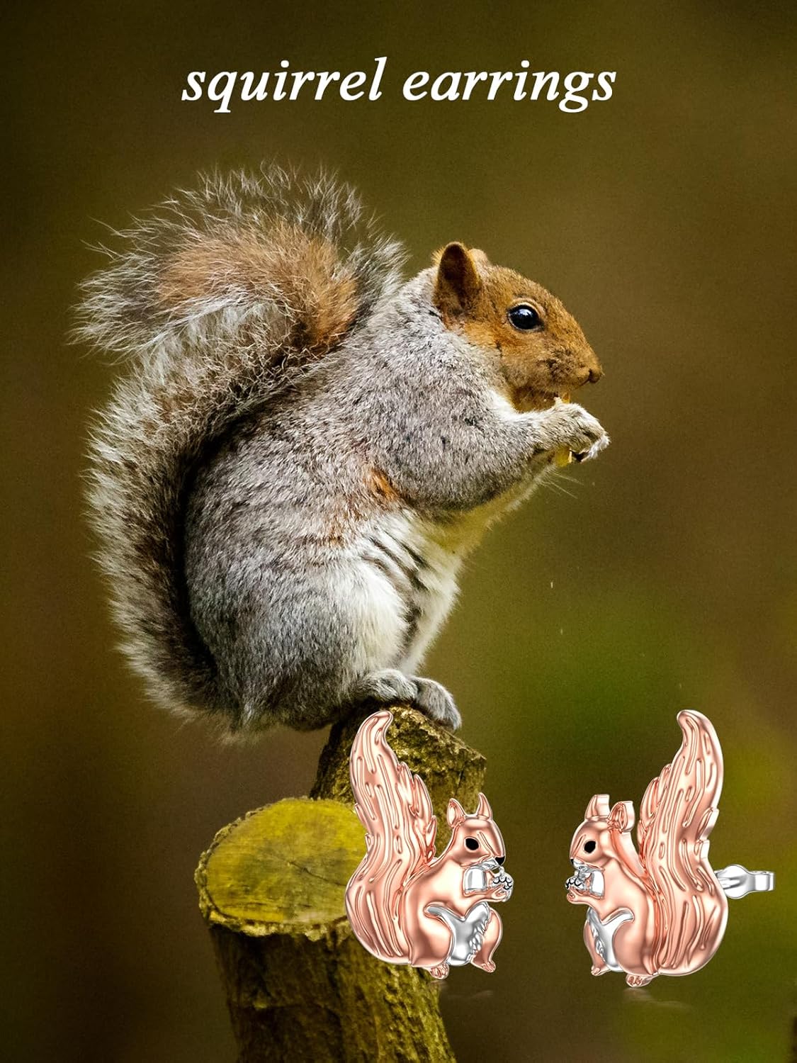 Dorunmo Studs Earrings for Women 925 Sterling Silver Animal Earrings Jewelry Christmas Gifts for Women Girls - Image 6