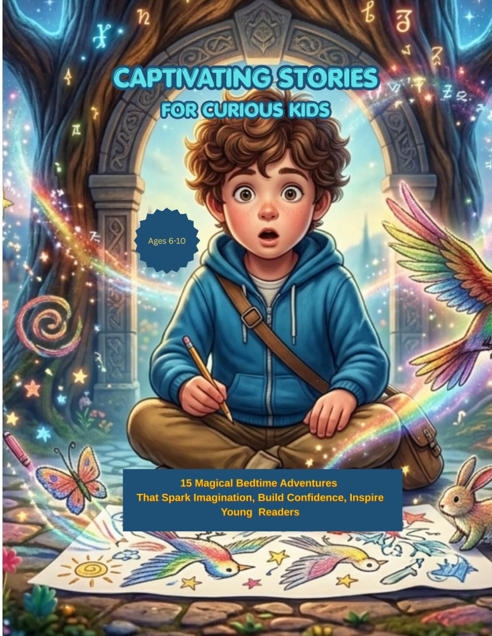 Captivating Stories for Curious Kids: 15 Magical Bedtime Adventures That Spark Imagination, Build Confidence, and Inspire Young Readers (Ages 6–10)