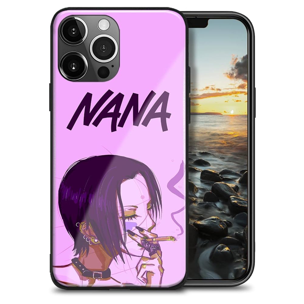 iPhone - Nana HWLHJJ Japanese Anime Phone Cases Manga Print Glass