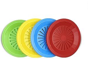 Heavy Duty Paper Plate Holders - Reusable and Assortment of Colors