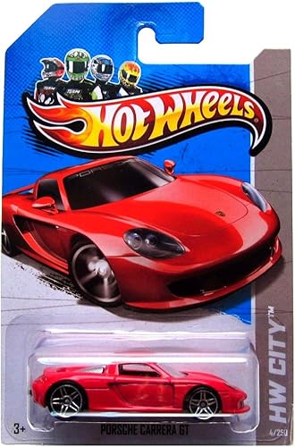 Hot Wheels 2013, Porsche Carrera GT (RED), HW CITY, #4/250. escala 1:64. por Mattel