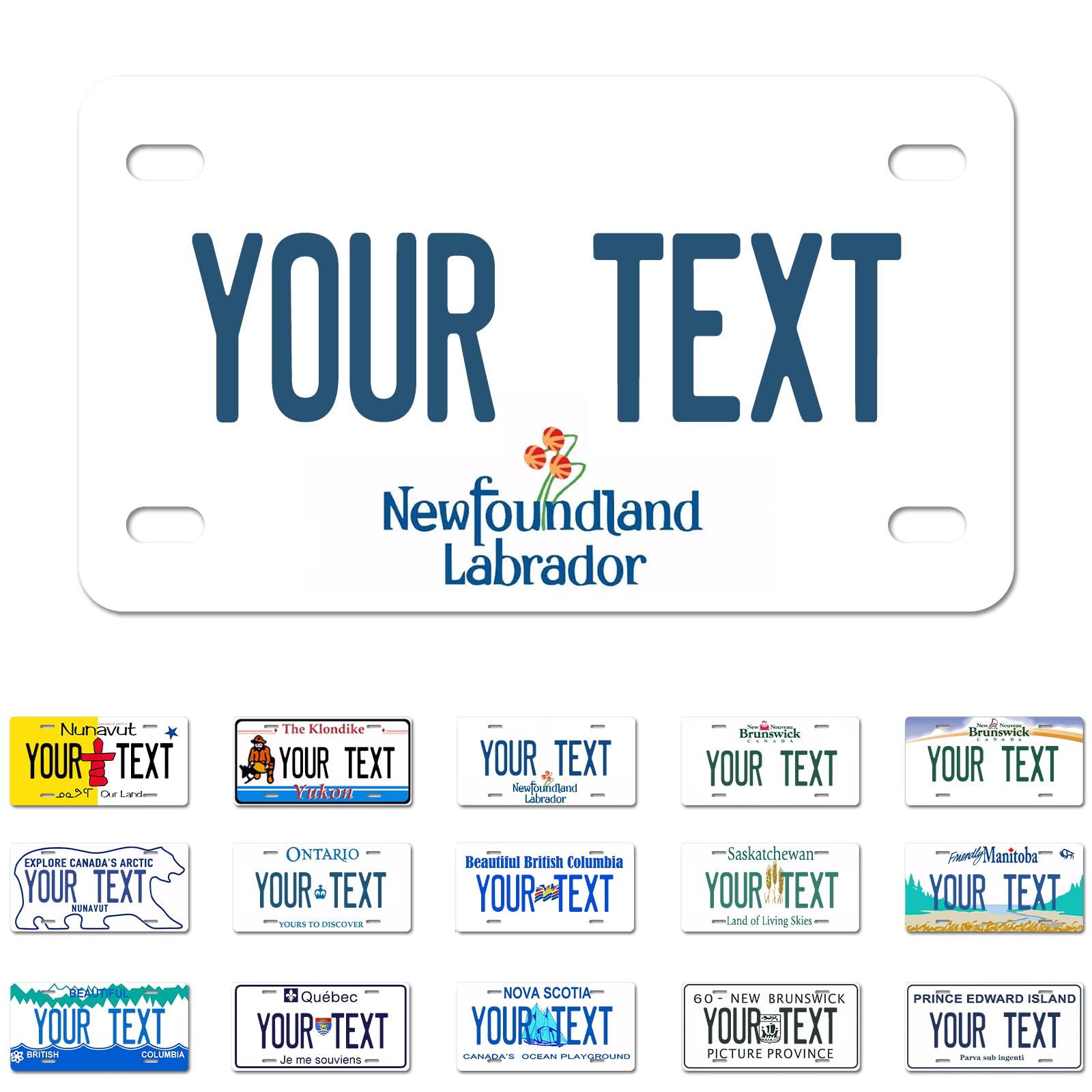Ontario License Plate, 6"×12" Custom License Plate — view 28