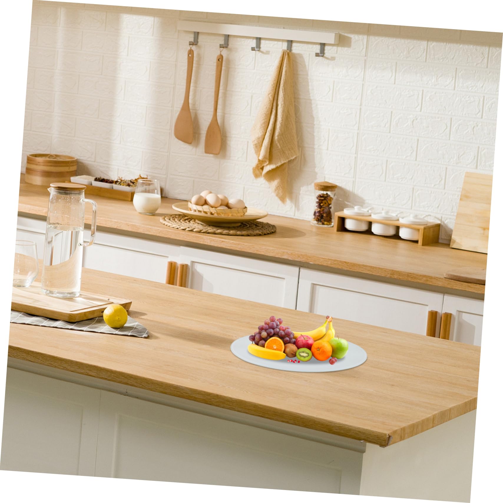 Tabla de Cortar de Cocina de Vidrio Templado para Hogar