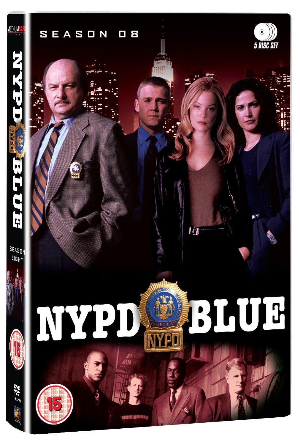 NYPD Blue Complete Season 8 [DVD]
