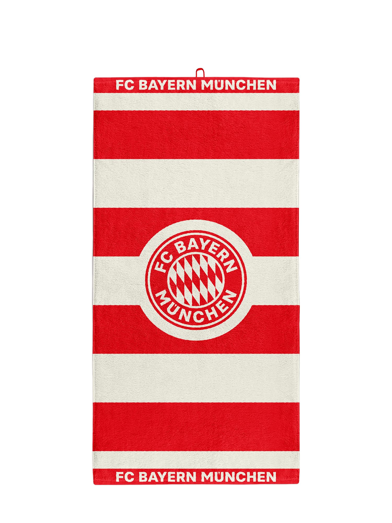 FC Bayern München | r?cznik k?pielowy | r?cznik k?pielowy | czerwono-bia?y | 140 x 70 cm