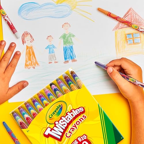Miniatura 6 de Crayola Mini Twistables Crayons - Juego de colorear 50 unidades rellenos de calcetines regalos para niños a partir de 3 años