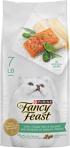 Purina Fancy Feast Dry Cat Food With Ocean Fish, Salmon,
