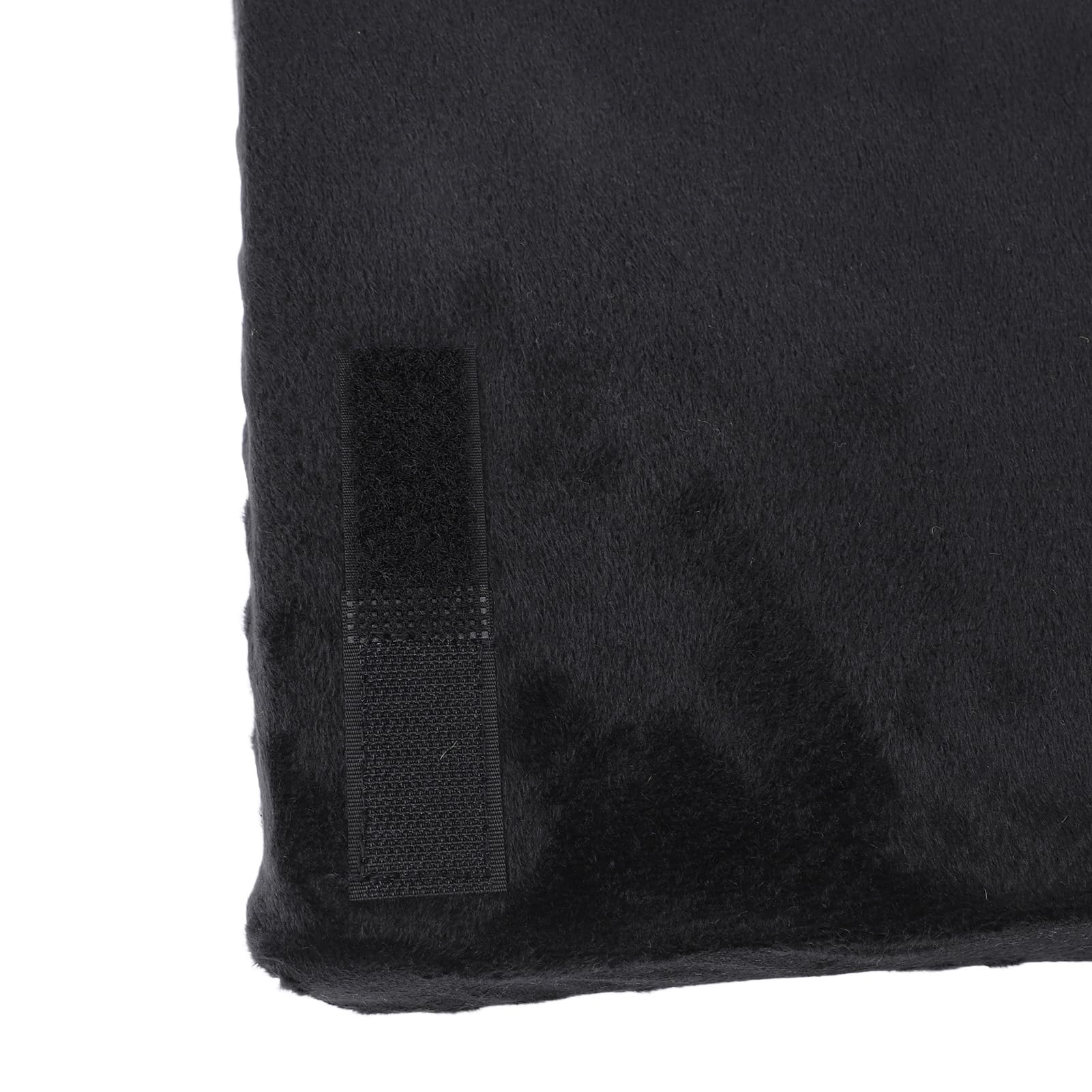 Poggiapiedi nero ergonomico regolabile in altezza, mezzo cilindro in schiuma a memoria di forma ad alto rimbalzo per ufficio, poggiapiedi sotto la scrivania con altezza personalizz