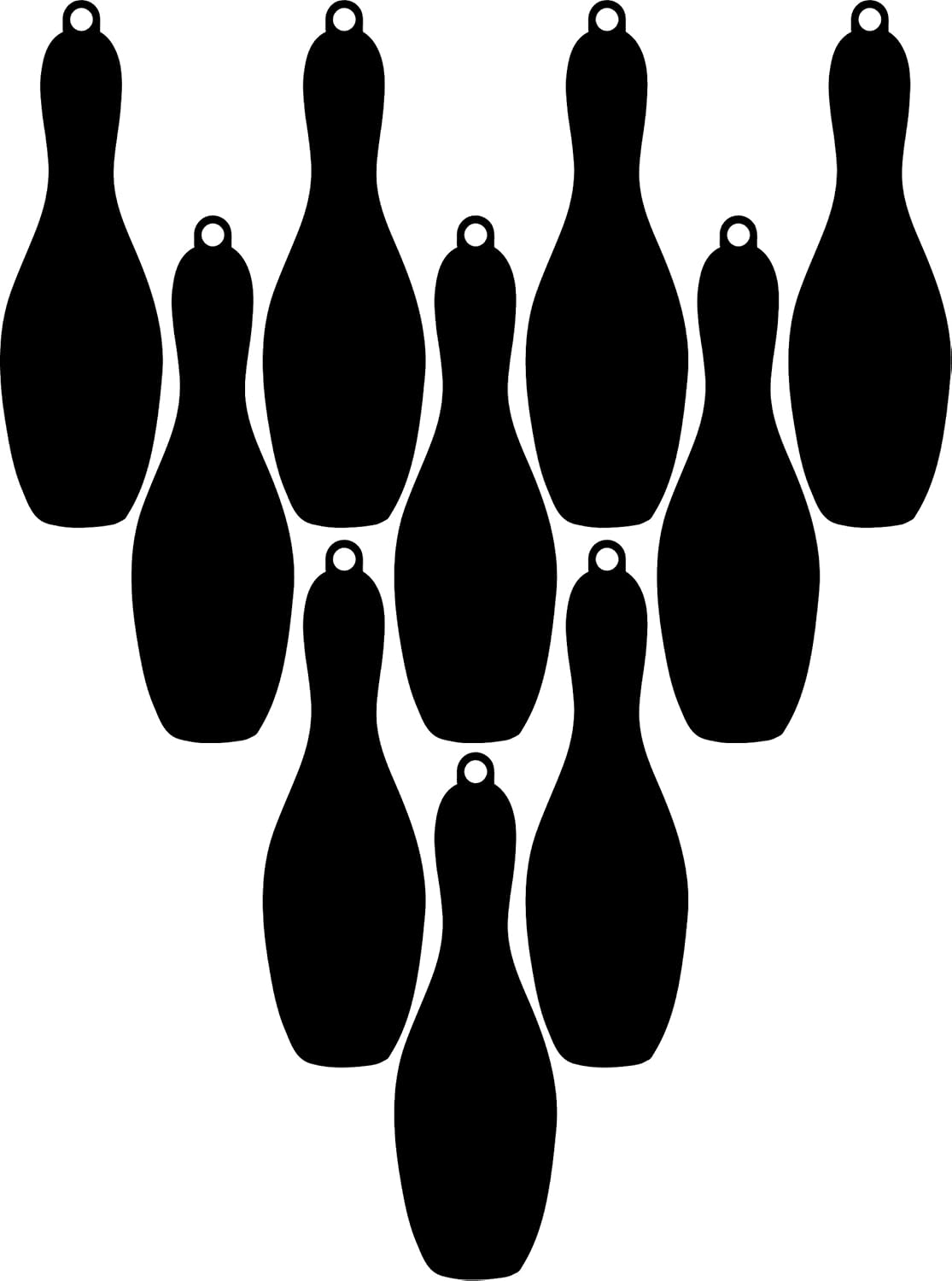 High Caliber AR500 Bowling Pin Targets for Precision