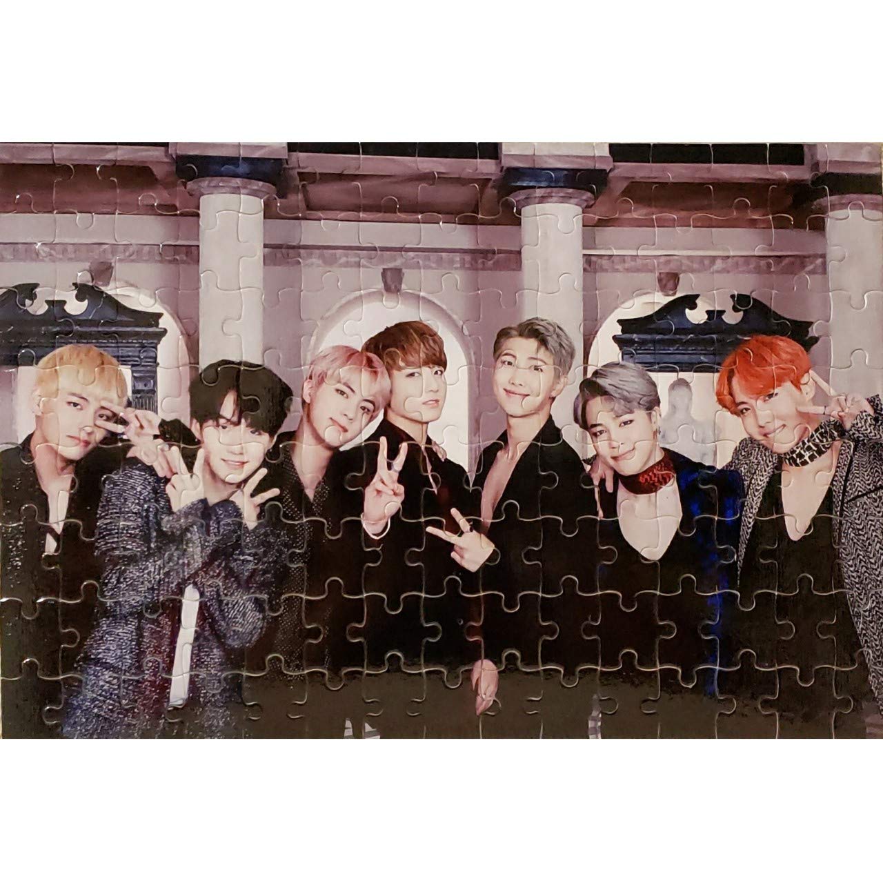 Buy BTS Puzzles 120 Pieces Jigsaw Puzzle Taehyung Jimin Jungkook Suga J