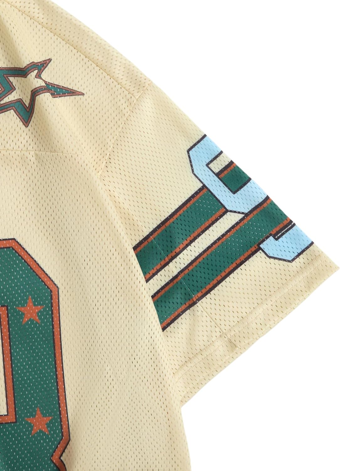 Verdusa Women's Plus Size Jersey T Shirts Hip Hop Short Sleeve Oversized Tee Tops Streetwear - Image 4