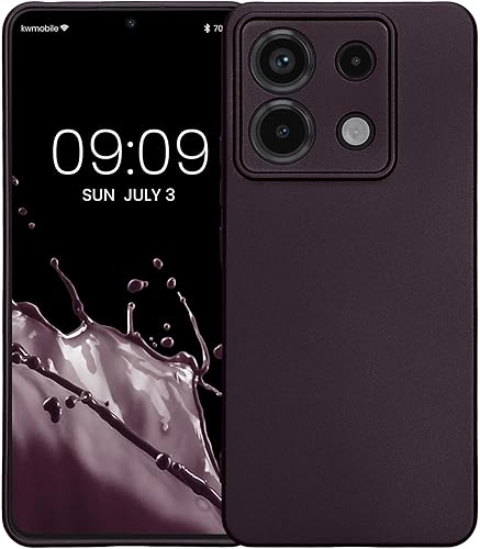 Vista 613 de kwmobile Funda compatible con Xiaomi Redmi Note 11 / Note 11S - Funda protectora de silicona TPU suave y delgada - Azul Báltico Azul (Baltic Blue)