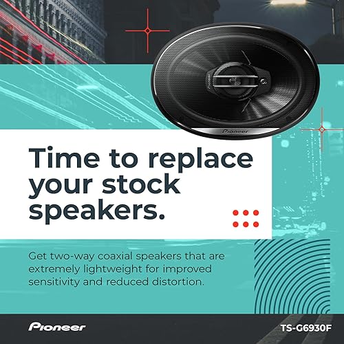 Miniatura 42 de PIONEER A-Series TS-A6961F - Altavoces de 4 vías de 6 x 9 pulgadas (par) - 450 W máximo, sonido equilibrado + agudos suaves, graves mejorados