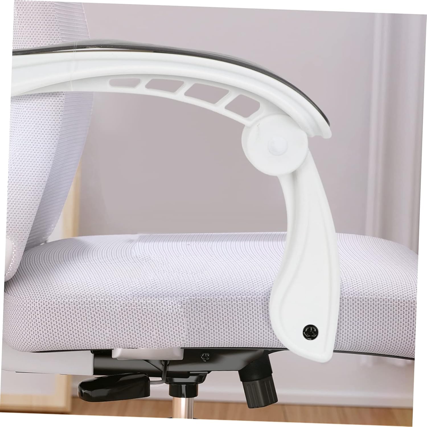 2pcs Office Chair Armrests Comfortable Sturdy Arm Support for Daily Use Suitable for Office and Home Chairs Easy Installation Fit