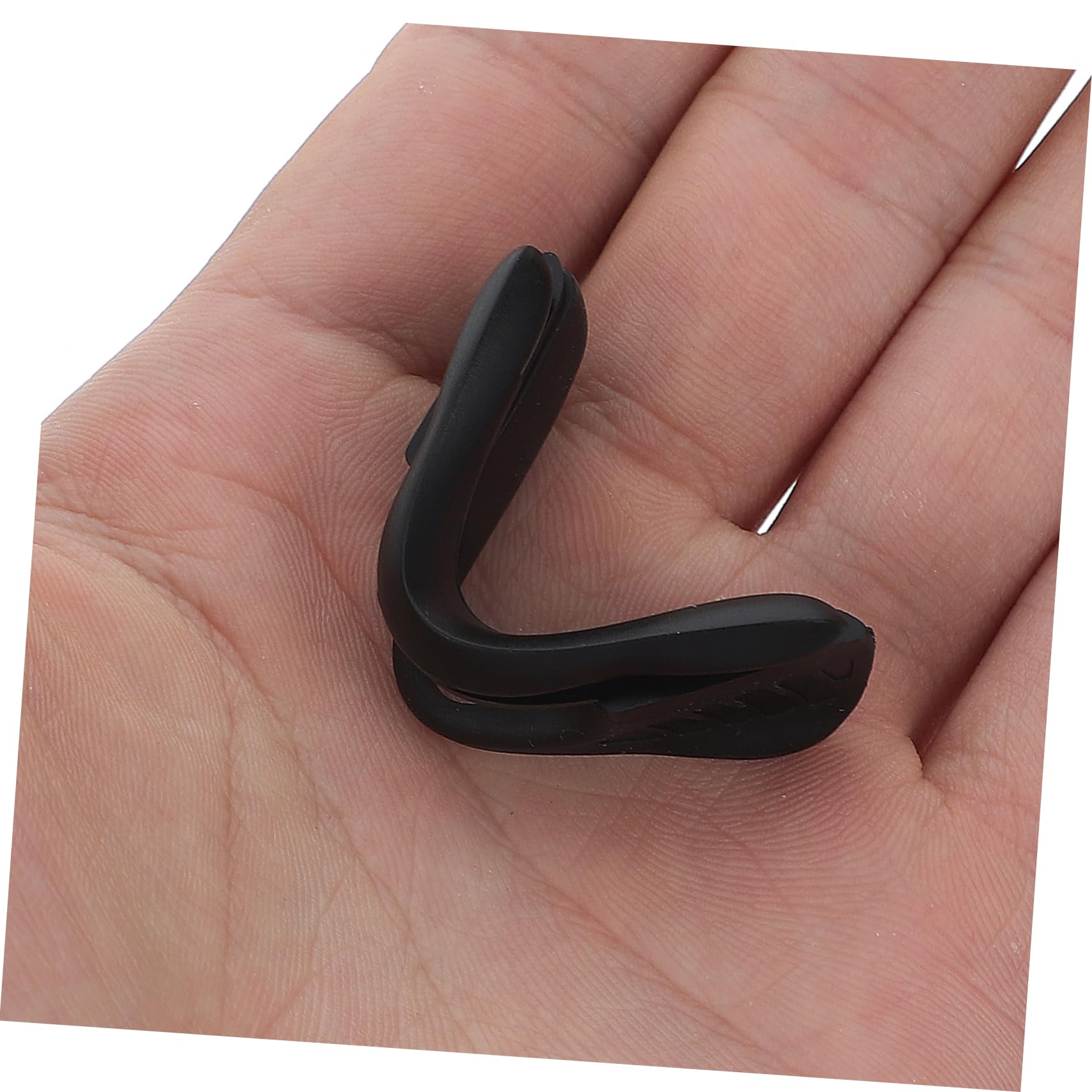 Didiseaon 5 Piezas Separadores de almohadillas nasales para gafas de sol Accesorios para gafas Reemplazo de almohadillas espaciador de repuesto almohadillas nasales para anteojos Black