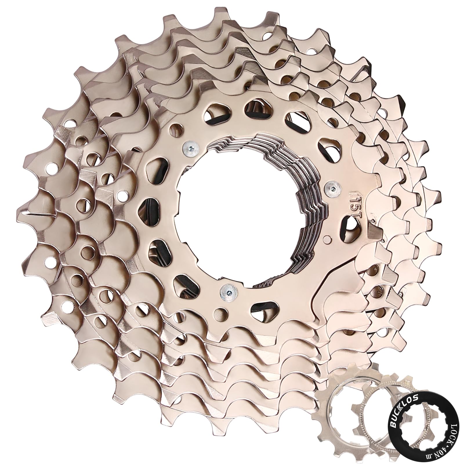 AEYINO Cassette 8 Speed 11-25T,Bicycle Freewheel Fit Mountain Bike/Road Bike/XC/DH/AM,Compatible with Shimano Sram — image 1