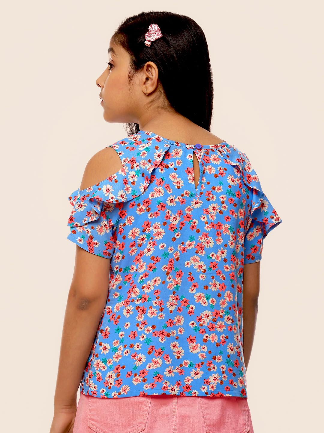 Merrigo Kidz Girls Blue Rayon Top 4