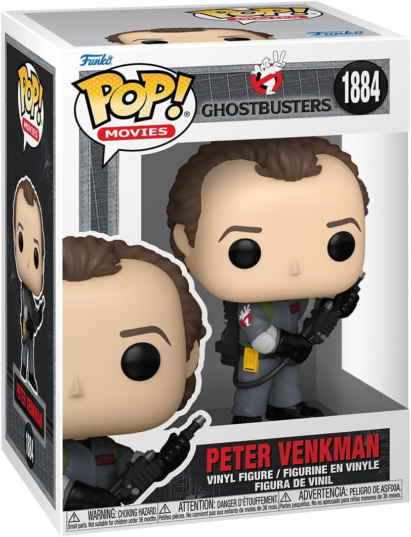 Funko Pop! Movies: Ghostbusters II - Peter Venkman - Collectable Vinyl Figure - Gift Idea - Official Merchandise - Toys for Kids & Adults - Horror Fans - Model Figure for Collectors and Display