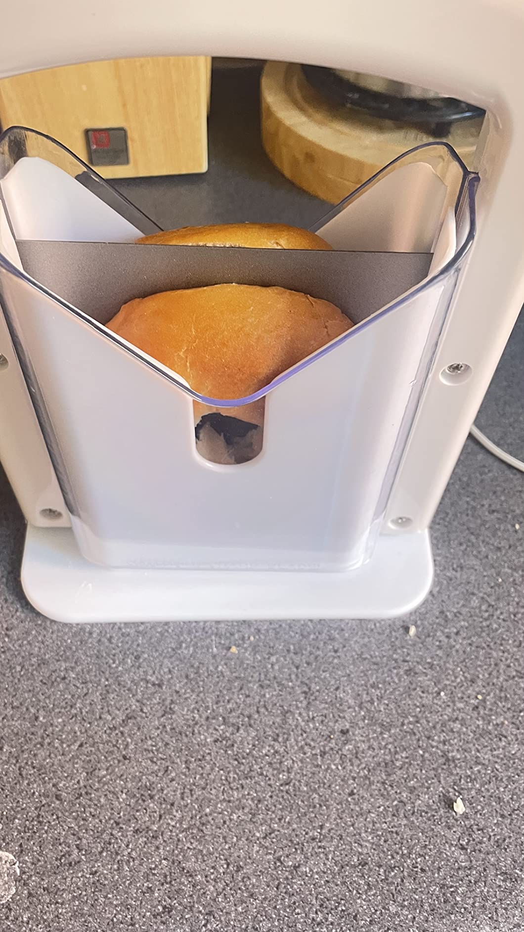 Bagel Slicer,The Original Bagel Universal Slicer with Safe Grip and