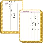 10 Packs of Small Whiteboards, Double-Sided Dry-Erase Blank Boards (Writable & Erasable) for Office, Home, Classroom, Math & Drawing (12” x 8”)