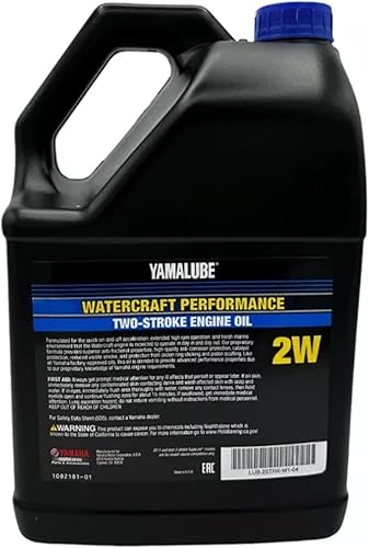 Miniatura 2 de Yamaha, 1 galón de aceite Yamalube 2-W para motor 2 tiempos para moto de agua Waverunner