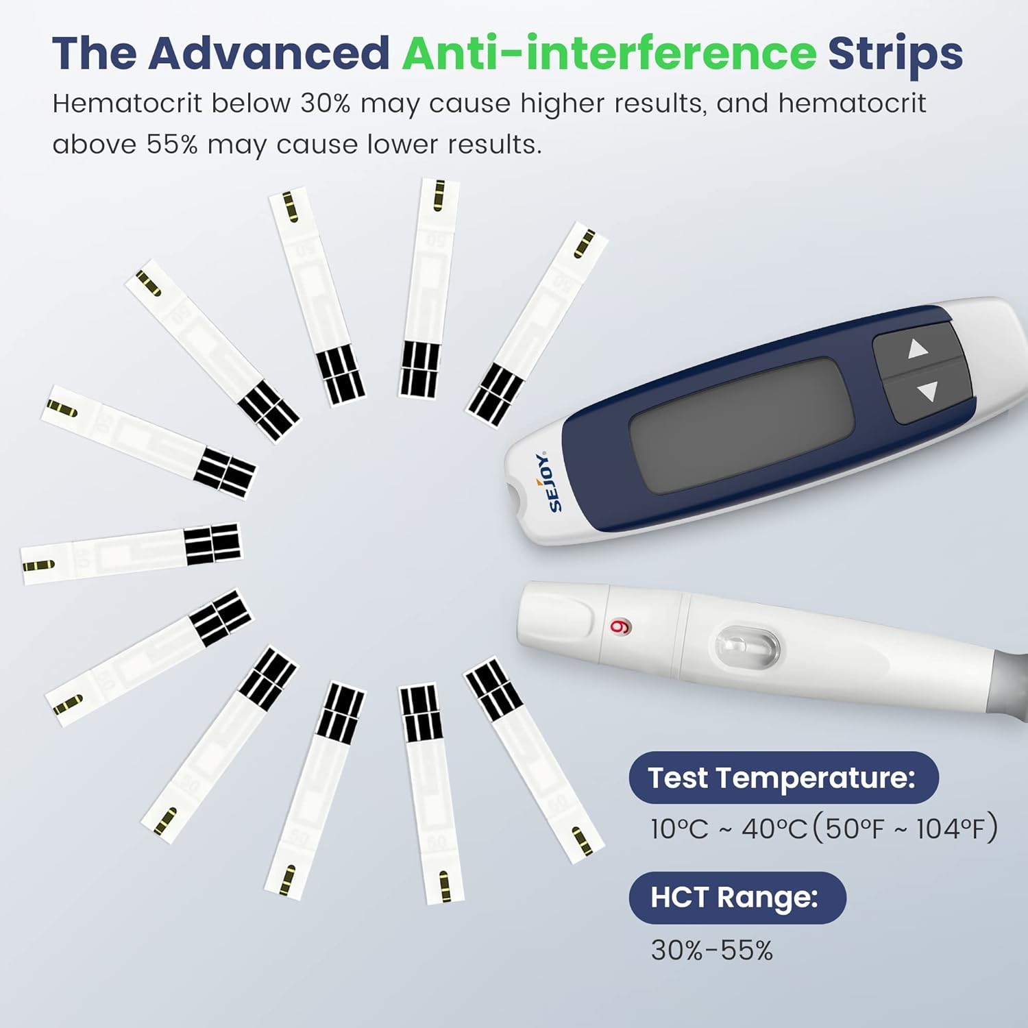 Sejoy Blood Sugar Monitor, Blood Glucose Monitors nhs Approved UK