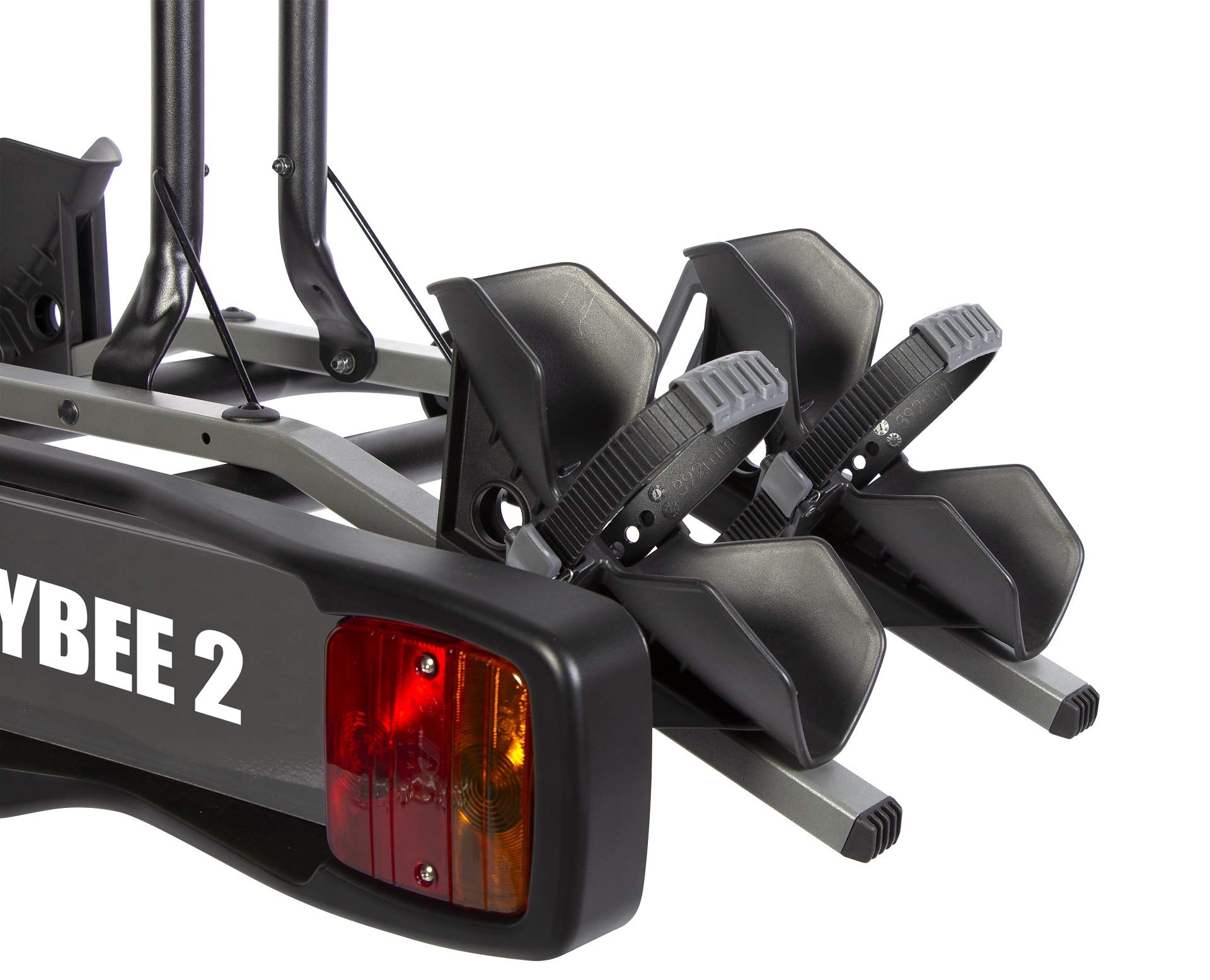 New Buzzy Bee 2 Fahrradträger für Anhängerkupplung, Plattform für 2 Fahrräder