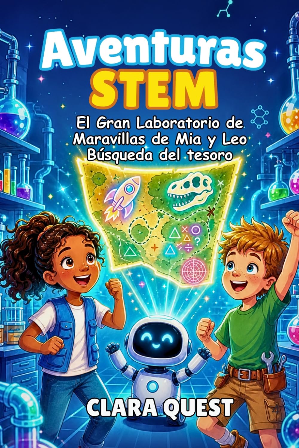 Aventuras STEM: El Gran Laboratorio de Maravillas de Mia y Leo Búsqueda del tesoro