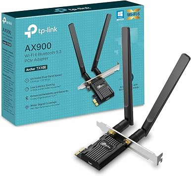 TP-Link Archer TX10E AX900 WiFi 6 WiFi Card PCIe WiFi Card