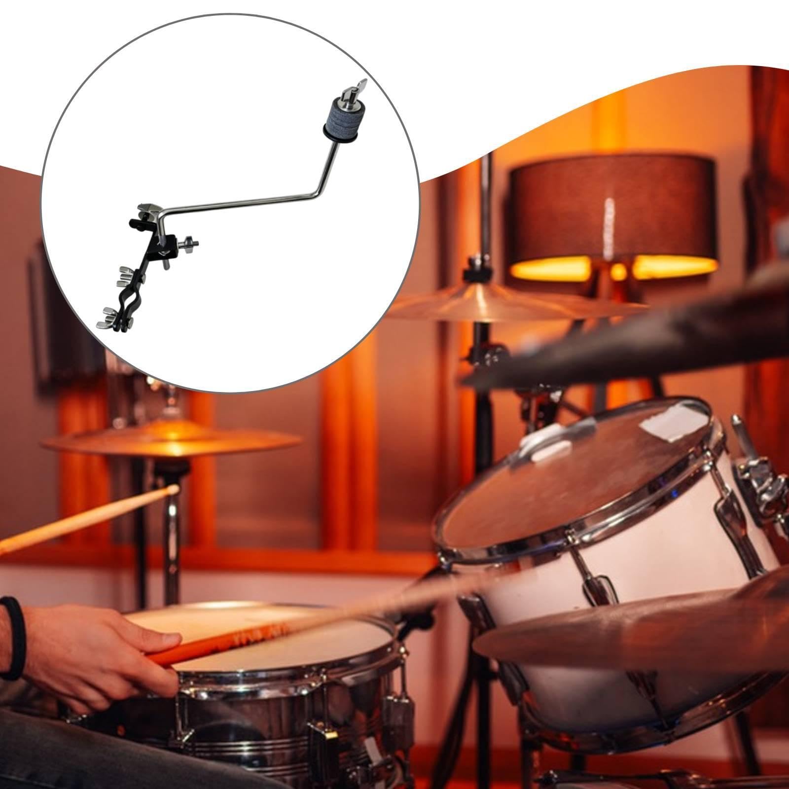 Accessoires pour Rallonges de Pieds de Cymbales, Pièces de Rechange pour Supports de Charleston, Pince pour Instrument, Support de Cymbale, avec Clip D'expansion