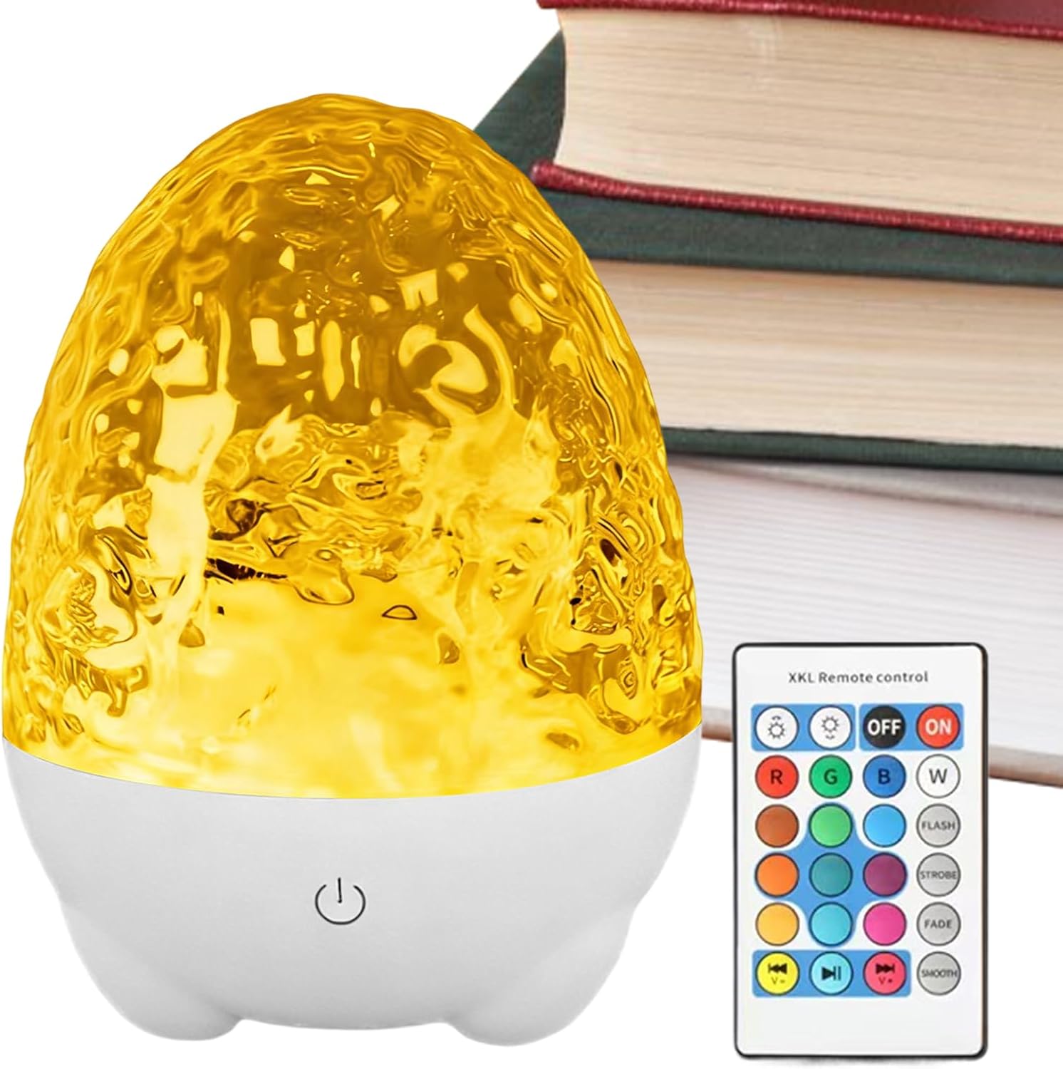 LED Shower Light Rechargeable RGBW Adjustable 17-Color Lighting