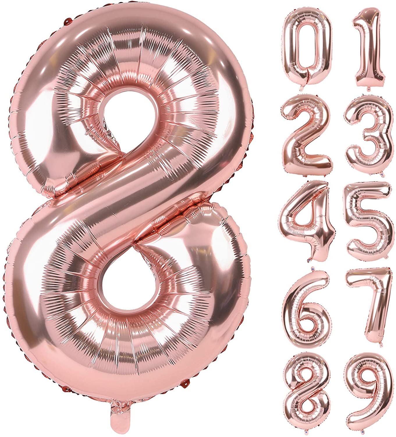ビッグ ナンバー バルーン ピンク1 一歳 誕生日｜アルバム