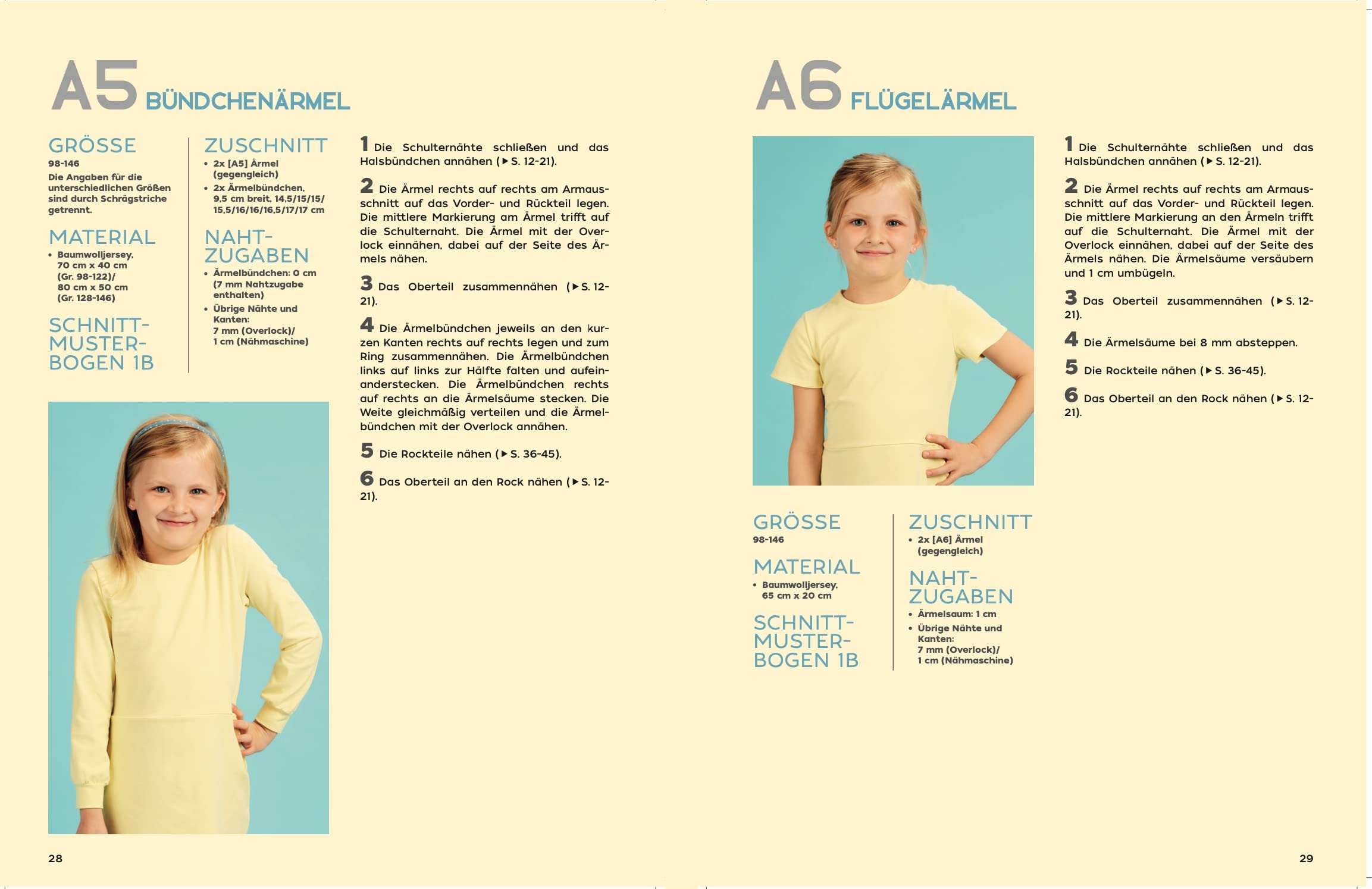 Der Jersey-Kleiderbaukasten für Kids: 1.000 Lieblingskleider nähen in den Größen 98-146