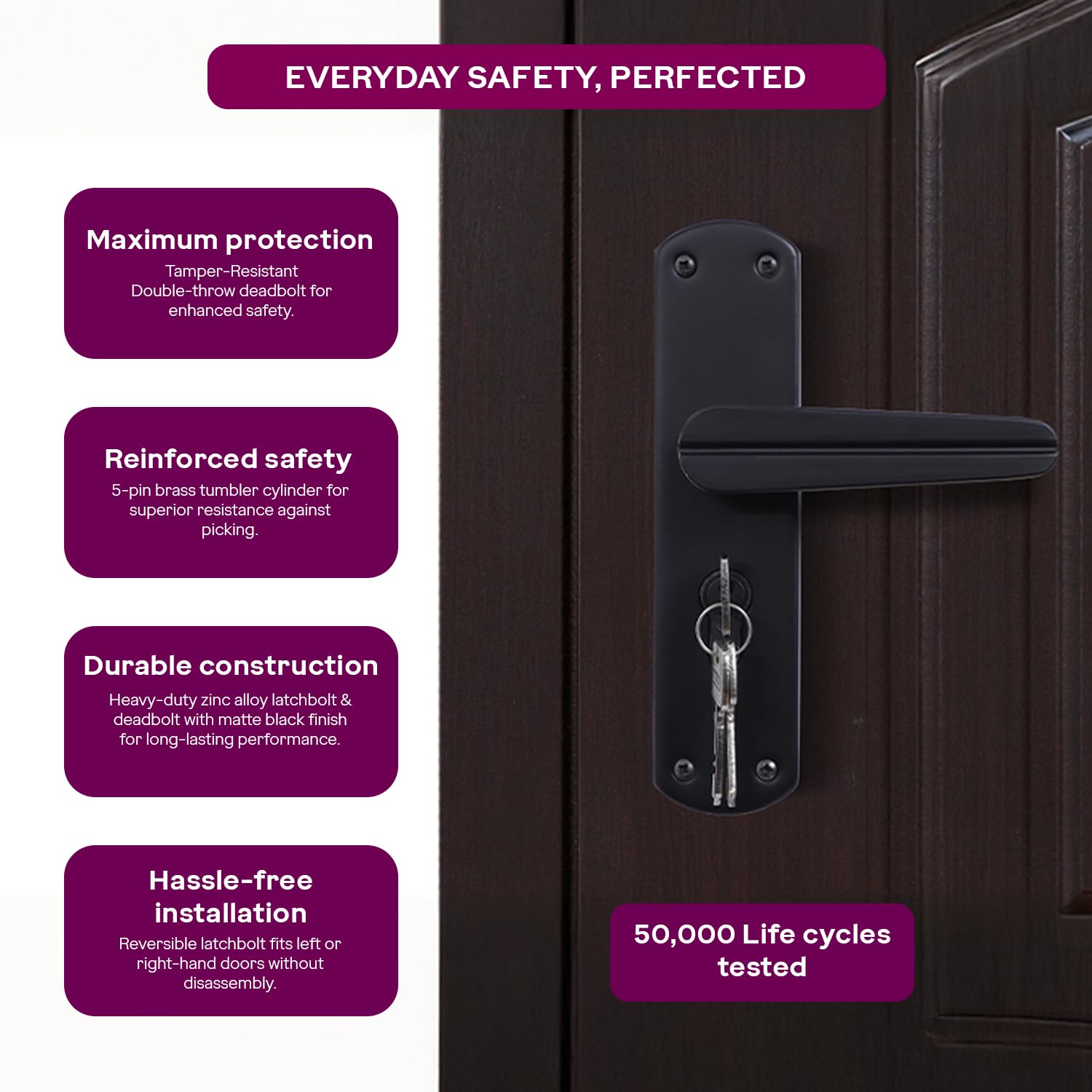 Godrej Mortise Lock - Secure Your Doors -3