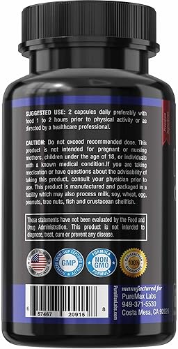 Miniatura 5 de Horny Goat Weed Extra Strength - con maca, L-arginina, ginseng - Aumenta el deseo, el rendimiento, la resistencia, la energía, la fórmula sin OMG,