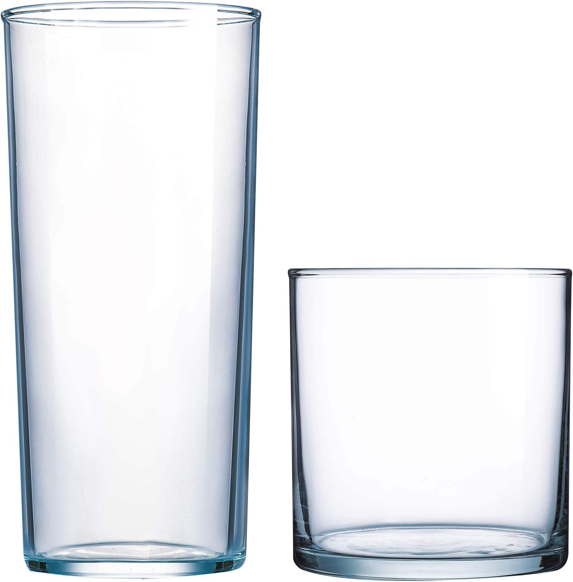 Luminarc Rika 16-Piece Assorted Glass Tumbler Set
