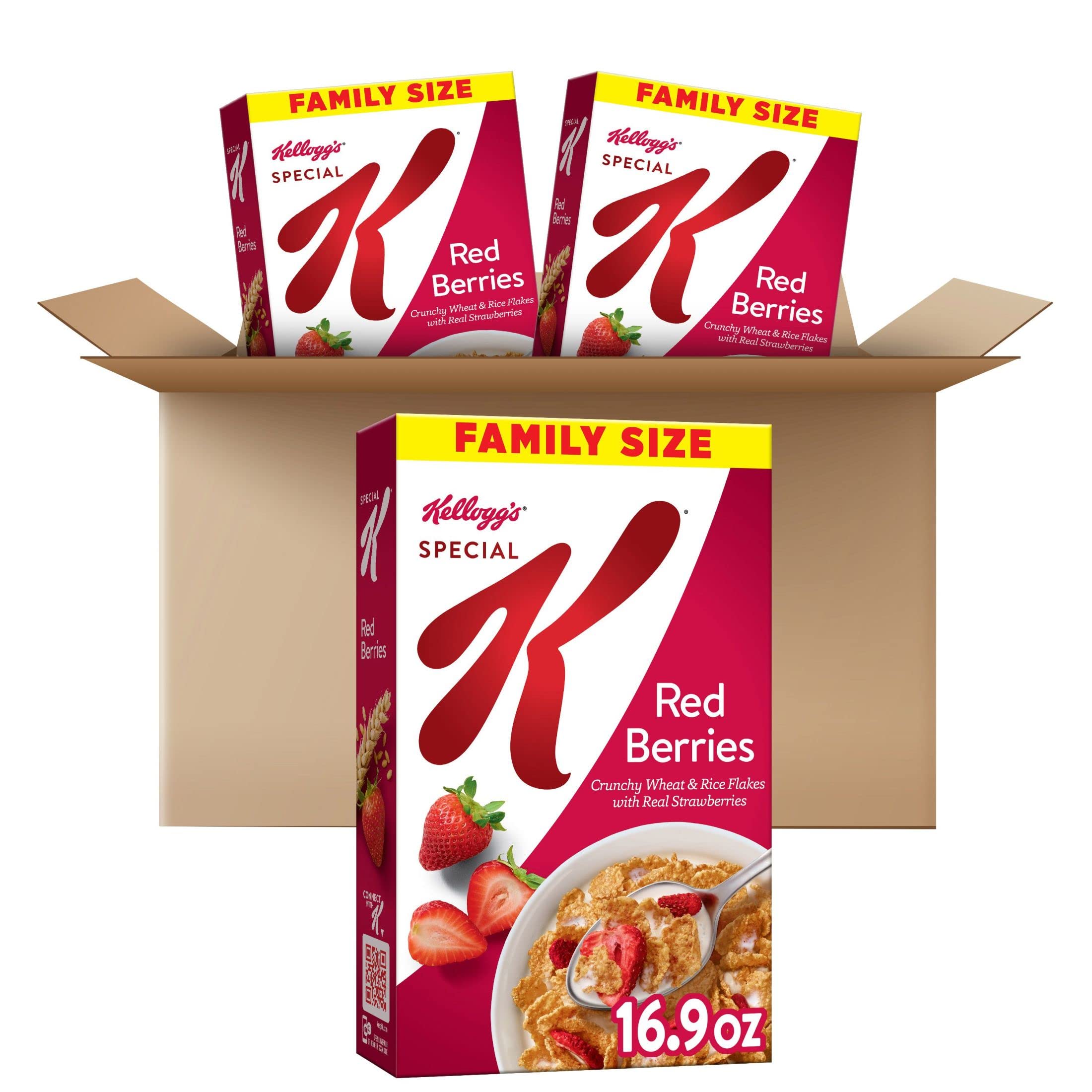 Buy Special K Cold Breakfast Cereal, 11 s and Minerals, Made with Real